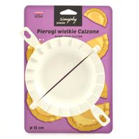 forma do pierogów plastikowa calzone biała