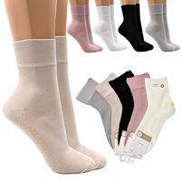 SKARPETKI damskie ODDYCHAJĄCE BEZUCISKOWE STOPKI JAKOŚĆ PREMIUM