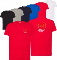 męska KOSZULKA SLIM FIT własny HAFT TWOJE LOGO NAPIS firmowa reklamowa 5szt