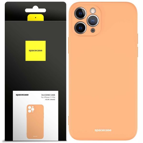 Spacecase Silicone Case iPhone 11 Pro orange zdjęcie 1