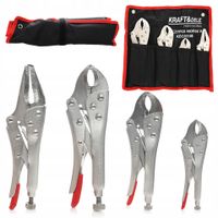 Szczypce zaciskowe chwytne samozaciskowe morsea 4 sztuki cr-v KD10338