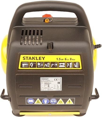 STANLEY KOMPRESOR SPRĘŻARKA 6L 8 BAR + ZESTAW 6el. na Arena.pl