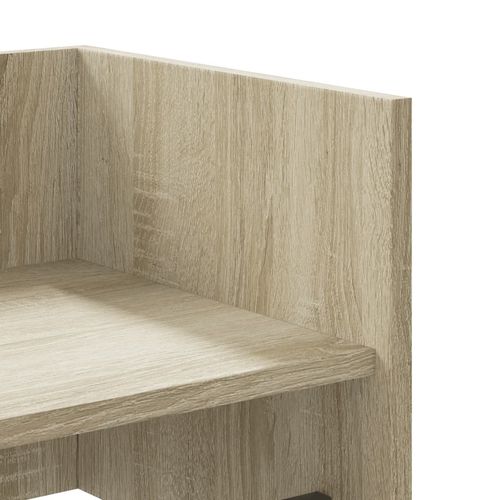 Półka ścienna, dąb sonoma, 100x35x30,5 cm na Arena.pl