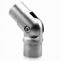 KOLANO PRZEGUBOWE DLA RURY Ø42,4x2,0MM, SZLIF NIERDZEWNE