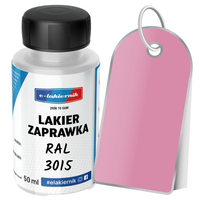 lakier zaprawkowy zaprawka samochodowy ral 3015 różowy jasny połysk 50 ml