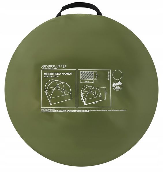 Moskitiera samonośna Ochrona przed Owadami Namiot Turystyczny 190x120x95cm zdjęcie 4