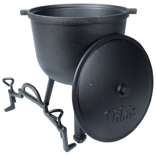 Kociołek Żeliwny Garnek Myśliwski Węgierski Pieczonki Prażone Ognisko 10L na Arena.pl