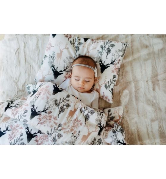 Bambusowa pościel z wypełnieniem do łóżeczka 80x10 zdjęcie 5