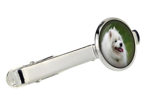 Spinka do krawata z pieskiem - Samojed na Arena.pl