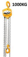 Profesjonalna Wciągarka Łańcuchowa Hakowa Viber-System H1000 Udźwig 1000 kg