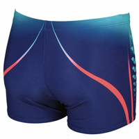 ARENA SPODENKI BOKSERKI MEN ARENA ONE PLACED PRINT SHORT NAVY-FLUO D8