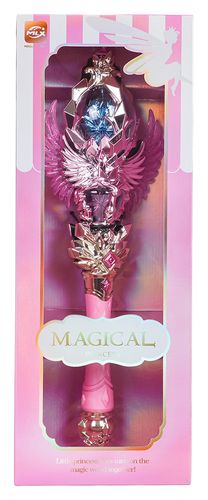 Magiczna Różdżka Z Funkcją Świateł I Dźwięku Różowa na Arena.pl