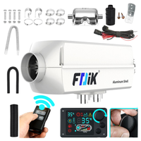 Ogrzewanie postojowe 5kW 12V diesel LCD FDIK nagrzewnica olejowa z dmuchawą