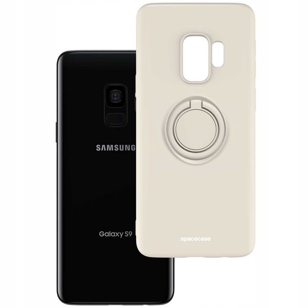 Spacecase Silicone Ring Galaxy S9 Bone zdjęcie 2