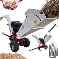 Rozdrabniacz rębak do gałęzi drewna pni do 120mm spalinowy 10kW benzynowy