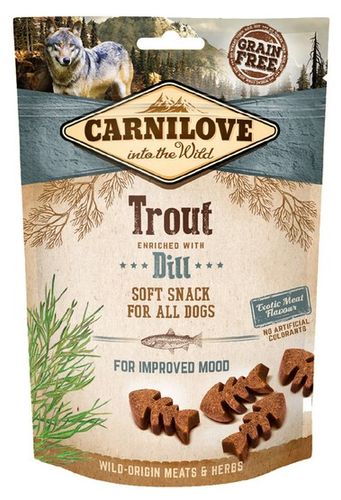 Carnilove Dog Snack Fresh Soft Trout+Dill 200g na Arena.pl