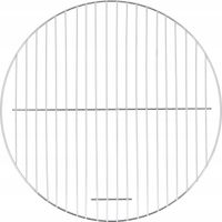 LUND GRILL WĘGLOWY PRZENOŚNY Z POKRYWĄ RUSZT STALOWY OKRĄGŁY 36CM