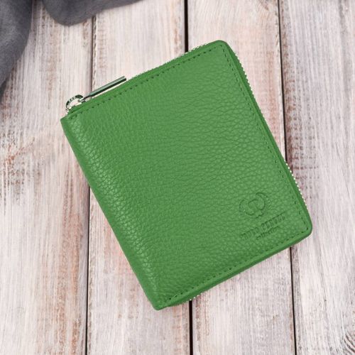 portfel damski skórzany na suwak zielony rfid paolo peruzzi t-139-gb na Arena.pl