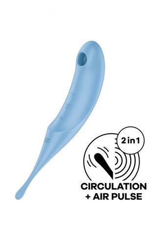 wibrator wielofunkcyjny twirling pro blue satisfyer na Arena.pl