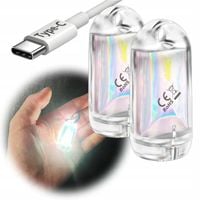 Latarka USB LED Wodoodporna na Camping 4 sztuki SROOS