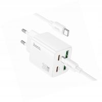 Ładowarka Hoco N56 30W 4 wejścia USB-C biała do Samsung Galaxy A05S