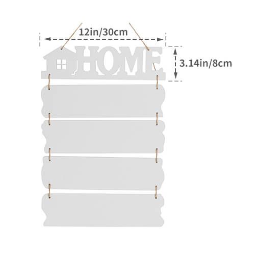 Pięć wiszących ramek z MDF-u do sublimacji - Home na Arena.pl
