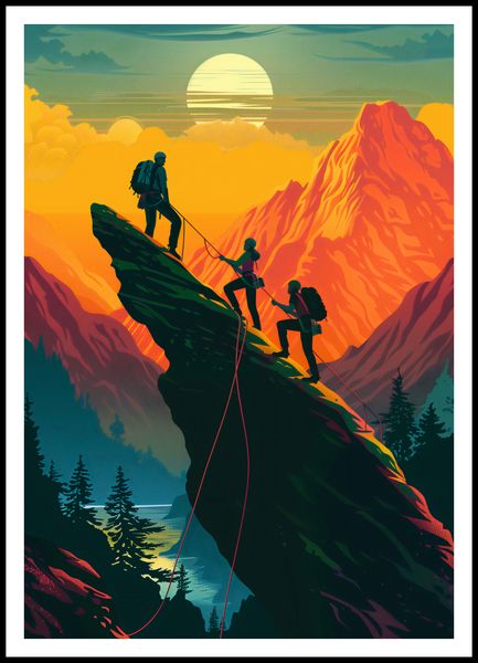 Plakat 70x100cm U Szczytu zdjęcie 3