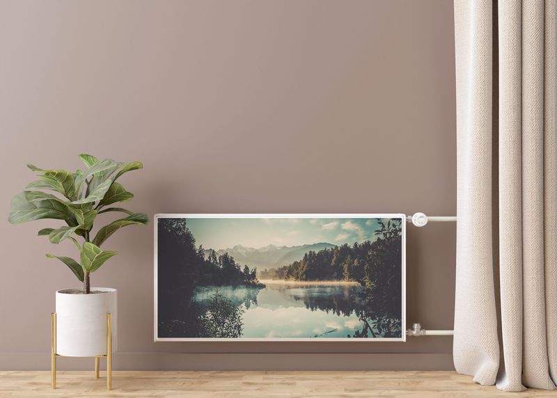 MASKOWNICA Magnetyczna Na Grzejnik Górskie Jezioro Natura 110cm x 60cm zdjęcie 7