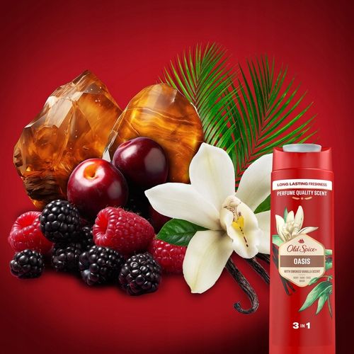 Old Spice Oasis Żel męski pod prysznic i szampon 3w1, 6 x 400ml na Arena.pl
