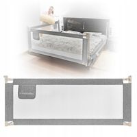 PRIMABOBO Barierka ochronna do łóżka CLASSIC 140cm dla dzieci WYSOKA