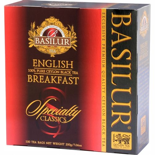 Basilur ENGLISH BREAKFAST herbata czarna - 100 szt. na Arena.pl