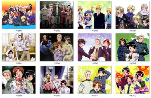 Podkładka Hetalia Axis Powers - RÓŻNE ROZMIARY na Arena.pl