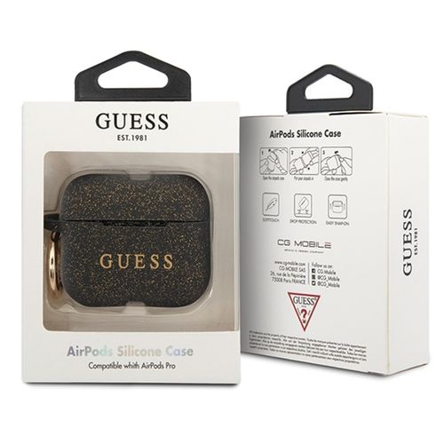 Guess Silicone Case - Etui do AirPods Pro (Black) na Arena.pl