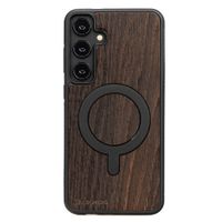 Drewniane Etui Bewood do Samsung Galaxy S25 Plus DĄB WĘDZONY z MagSafe