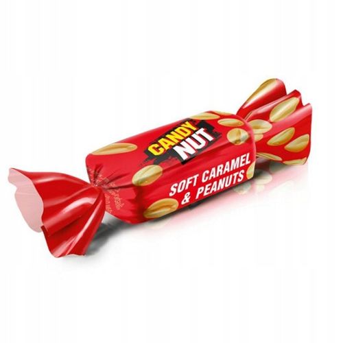 Roshen CANDY NUT 73 szt Cukierki z masą karmelową i orzeszkami w czek.1kg-1 na Arena.pl