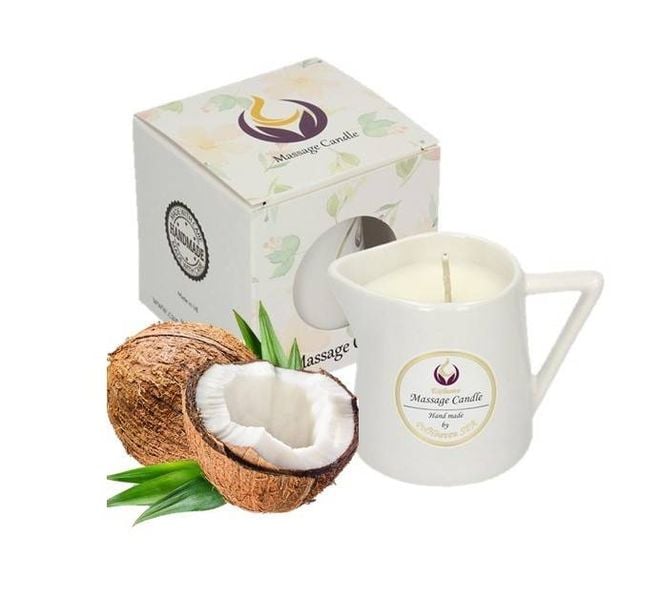 Świeca do masażu Kokos zdjęcie 1