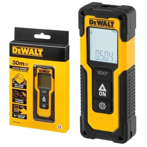Dalmierz laserowy 30m LCD IP40 DeWALT DWHT77100 / ENERGOTYTAN POLSKA na Arena.pl
