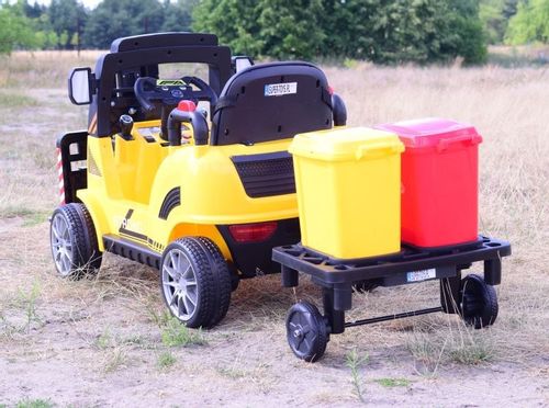 WÓZEK WIDŁOWY Z PRZYCZEPĄ, PILOTEM/ WH101 na Arena.pl