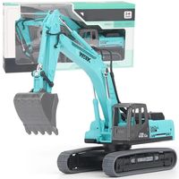 KOPARKA 22 CM GUMOWE GĄSIENICE RUCHOME CZĘŚCI