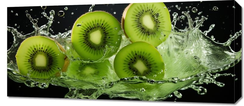 Obraz 90x40cm Energia Kiwi zdjęcie 1