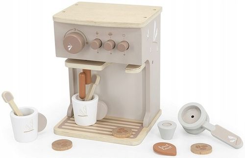 EKSPRES DO KAWY DREWNIANY + AKCESORIA LABEL LABEL na Arena.pl