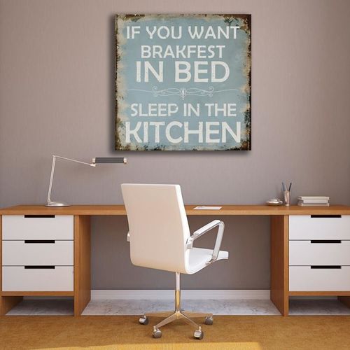 Deco Panel, If you want breakfast in bed 40x40 na Arena.pl