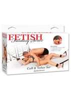 Cuff &amp; Tether Set Black