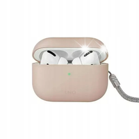 Silikonowe etui UNIQ Lino do Apple AirPods Pro 2 Różowy