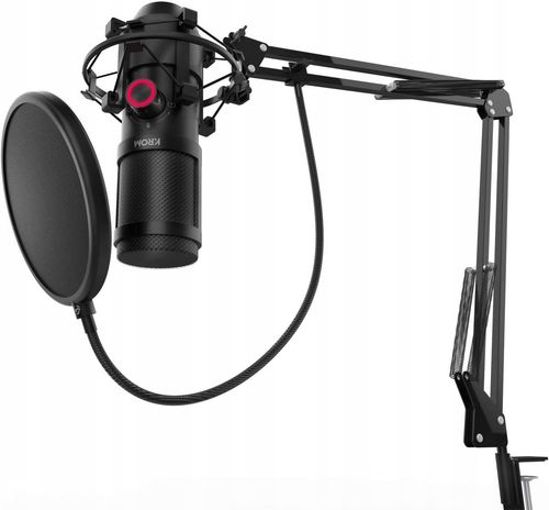 MIKROFON STREAMINGOWY HQ KROM KAPSULE NXKROMKPSL Czarny HIT ! na Arena.pl