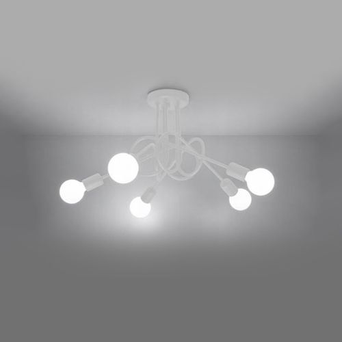 Żyrandol LOOP 5 biały na Arena.pl