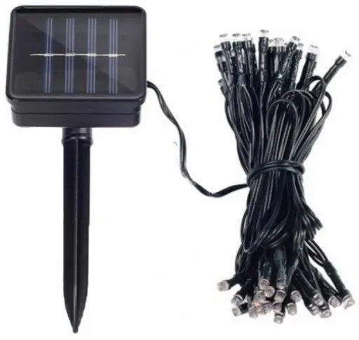 LAMPA SOLARNA girlanda światełka LED ciepłe P-706 zdjęcie 2