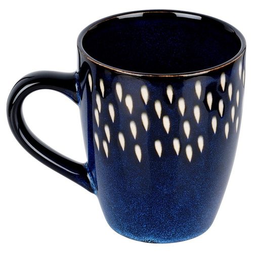 Kubek Granatowy na Napoje Ciepłe Zimne do Picia Kawy Herbaty Ziół Napojów na Arena.pl