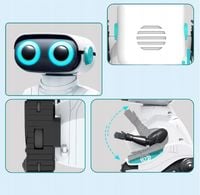 ROBOT INTERAKTYWNY ZDALNIE STEROWANY NA PILOT RC DLA DZIECI DŹWIĘK LED