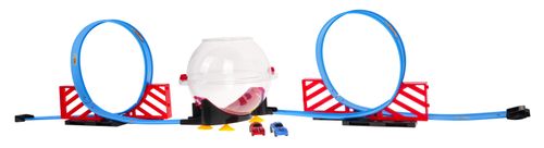 Dwupasmowy Tor Wyścigowy Z Kulą Dla Dzieci 3+ Części Konstrukcyjne 28 El. na Arena.pl